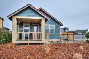 Relax in a cozy vacation rental like this one after driving from Seattle to Ocean Shores.