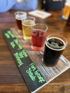 Corks & Taps Beer Flight