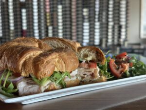 Corks & Taps Croissant Sandwich