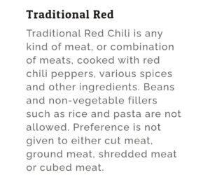Traditional Red Chili
